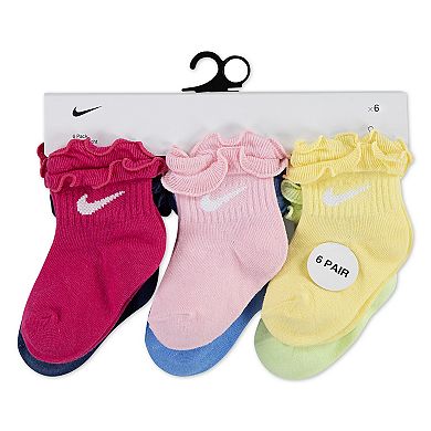 Nike 6-pk. Ruffle Socks Set