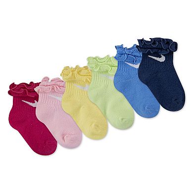 Nike 6-pk. Ruffle Socks Set