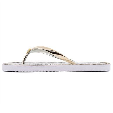 Juicy Couture Women's Shamrock Flip Flop Sandals