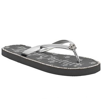 Juicy Couture Women's Shamrock Flip Flop Sandals