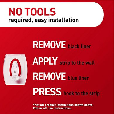Command Mini Clear Hooks 17006CLR-ES