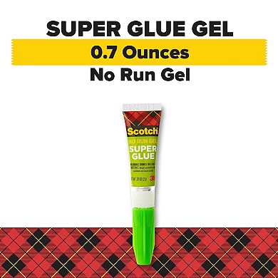 3M Scotch Super Glue Gel - 2-pk.
