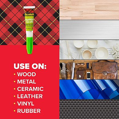 3M Scotch Super Glue Gel - 2-pk.