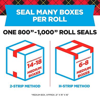 3M Scotch Heavy Duty Shipping Packaging Tape
