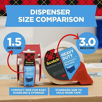 3M Scotch Heavy Duty Shipping Packaging Tape