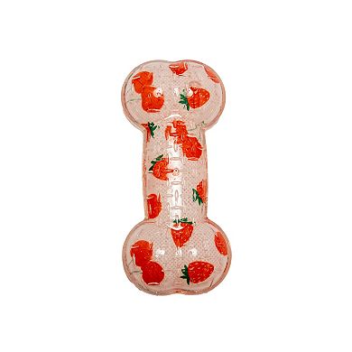 Woof Strawberry Cherry TPR Bone