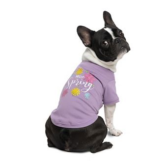 Woof Hello Spring Pet Shirt