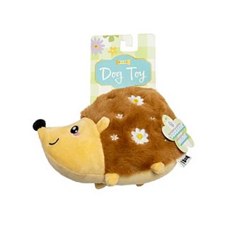 Woof Hedgehog Flowers Plush Pet Toy