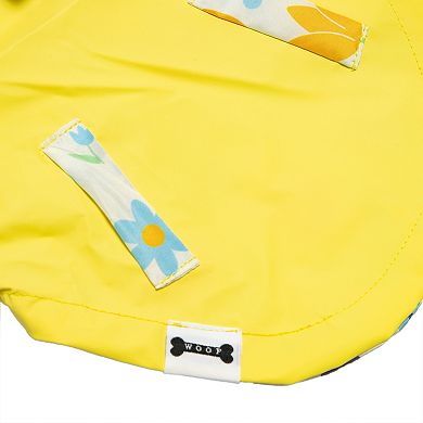 Woof Bees Pet Rain Coat