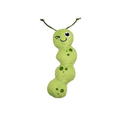 WOOF® Strawberry & Caterpillar Burrow Plush Pet Toy