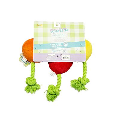 WOOF® 3-Pack Fruits Plush Pet Toys