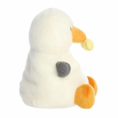 Aurora Small White Adorable Stuffed Animal Party Sized 8" Buoy Seagull With Fry Palm Pals