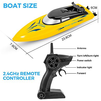 3PACK Remote Control Boat, Rc Boat for Kids