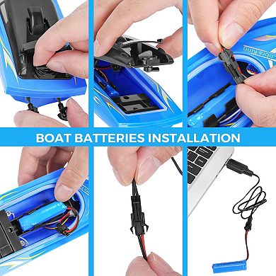 3PACK Remote Control Boat, Rc Boat for Kids