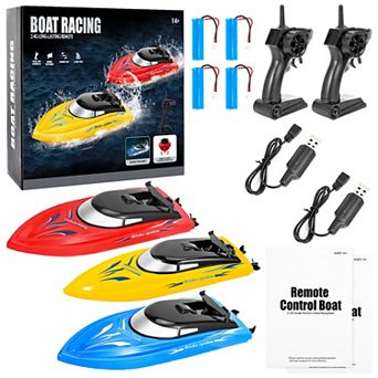 3PACK Remote Control Boat, Rc Boat for Kids