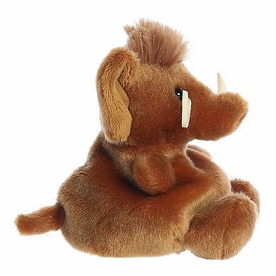 Aurora Mini Brown Adorable Stuffed Animal 5" Mo Woolly Mammoth Palm Pals