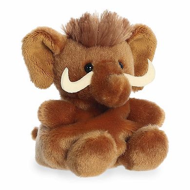 Aurora Mini Brown Adorable Stuffed Animal 5" Mo Woolly Mammoth Palm Pals