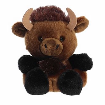 Aurora Mini Brown Adorable Stuffed Animal 5" Billy Bison Palm Pals