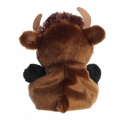 Aurora Mini Brown Adorable Stuffed Animal 5" Billy Bison Palm Pals