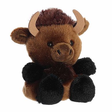 Aurora Mini Brown Adorable Stuffed Animal 5" Billy Bison Palm Pals