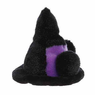 Aurora Mini Black Spooky Stuffed Animal 5" Rowena Witch Hat Palm Pals