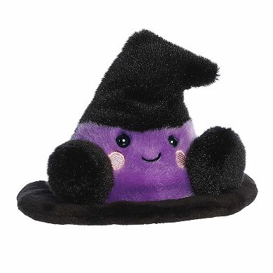 Aurora Mini Black Spooky Stuffed Animal 5" Rowena Witch Hat Palm Pals