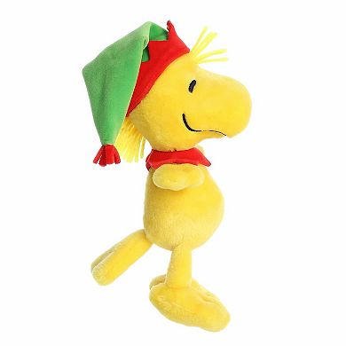 Aurora Medium Yellow Festive Stuffed Animal 8" Elf Woodstock Peanuts