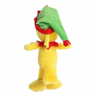 Aurora Medium Yellow Festive Stuffed Animal 8" Elf Woodstock Peanuts