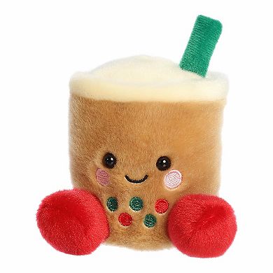 Aurora Mini Brown Festive Stuffed Animal 5" Chewy Festive Boba Palm Pals