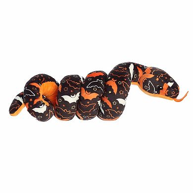Aurora Small Multicolor Spooky Stuffed Animal Wrist Wranglers Night Flight Snake
