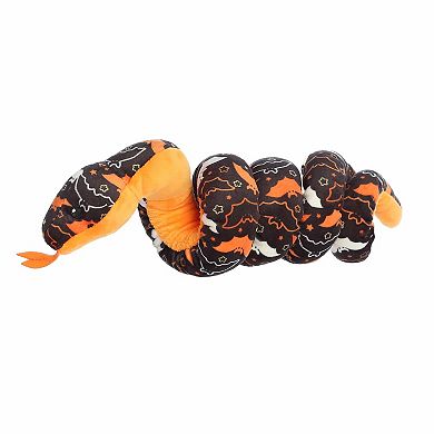 Aurora Small Multicolor Spooky Stuffed Animal Wrist Wranglers Night Flight Snake