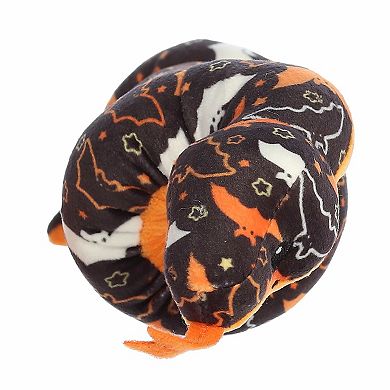 Aurora Small Multicolor Spooky Stuffed Animal Wrist Wranglers Night Flight Snake