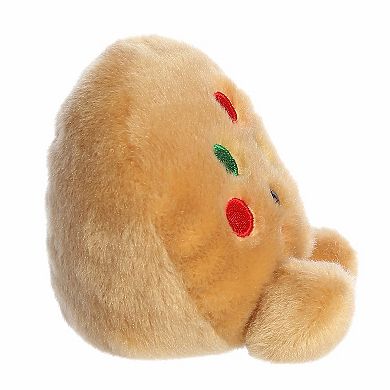 Aurora Mini Brown Festive Stuffed Animal 5" Kringle Cookie Palm Pals