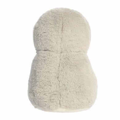 Aurora Small Red Festive Stuffed Animal 8" Pompom With Latte PomPom Penguin