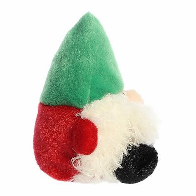 Aurora Mini Green Festive Stuffed Animal 5" Gnick Gnome Palm Pals
