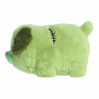 Aurora Medium Green Spooky Stuffed Animal 10" Zach Zombie Dog Spudsters