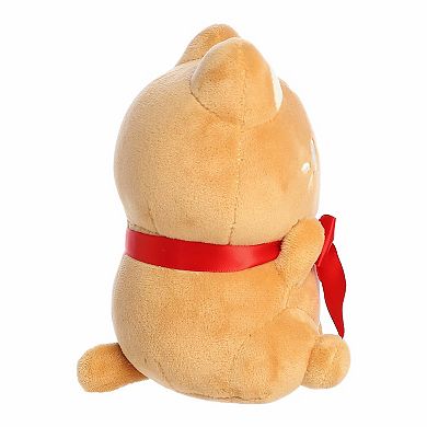 Aurora Small Brown Festive Stuffed Animal 7" Gingerbread Cookie Meowchi Tasty Peach