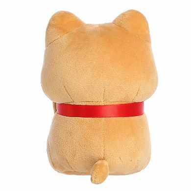 Aurora Small Brown Festive Stuffed Animal 7" Gingerbread Cookie Meowchi Tasty Peach