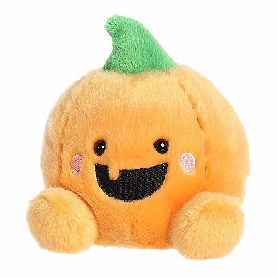 Aurora Mini Orange Spooky Stuffed Animal 5" Gourdon Jack O' Lantern Palm Pals