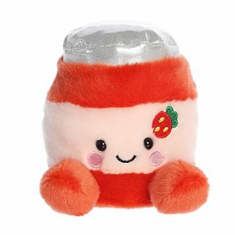 Aurora Mini Red Adorable Stuffed Animal 5" JJ Strawberry Jelly Palm Pals