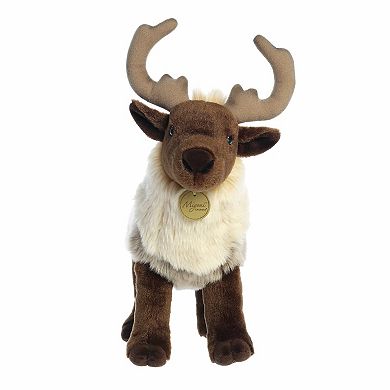 Aurora Large Brown Realistic Stuffed Animal 14" Reindeer Miyoni