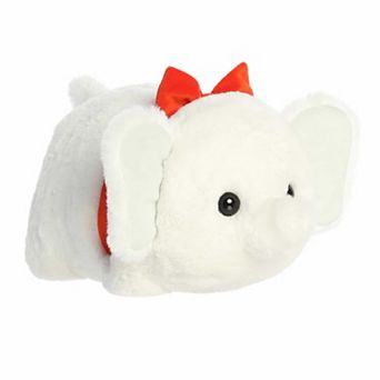 Aurora Medium Festive Stuffed Animal 10" Winnie White Elephant Spudsters