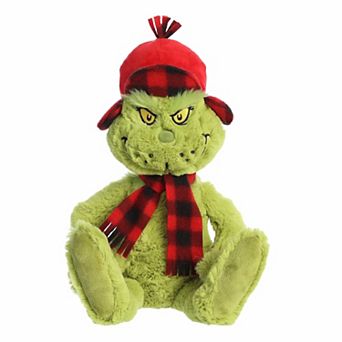 Aurora Medium Green Whimsical Stuffed Animal 16" Wilderness Grinch Dr. Seuss