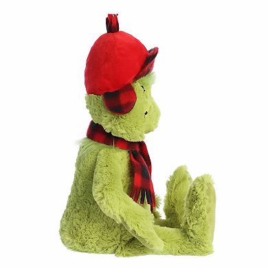 Aurora Medium Green Whimsical Stuffed Animal 16" Wilderness Grinch Dr. Seuss