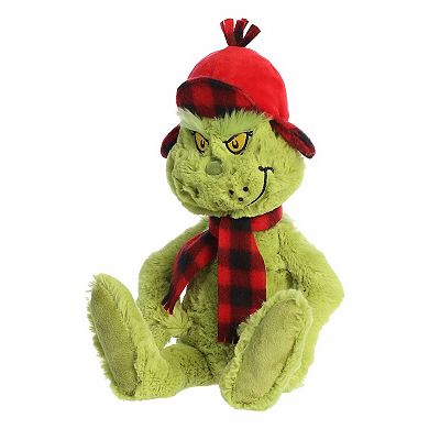 Aurora Medium Green Whimsical Stuffed Animal 16" Wilderness Grinch Dr. Seuss