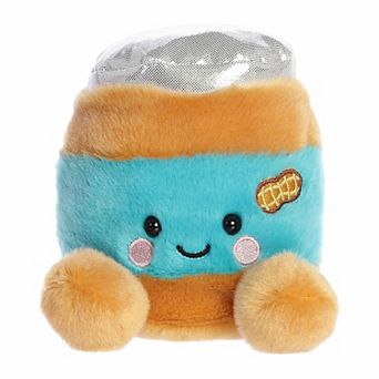 Aurora Mini Brown Adorable Stuffed Animal 5" Petey Peanut Butter Palm Pals