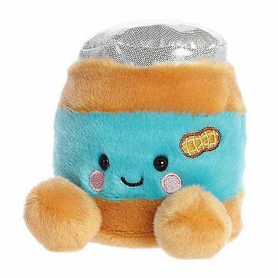 Aurora Mini Brown Adorable Stuffed Animal 5" Petey Peanut Butter Palm Pals