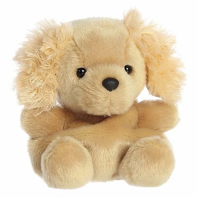 Aurora Mini Brown Adorable Stuffed Animal 5" Oatmeal Goldendoodle Palm Pals