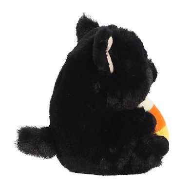 Aurora Mini Spooky Stuffed Animal 5" Bryan Black Cat Rolly Pet