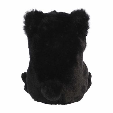Aurora Mini Spooky Stuffed Animal 5" Bryan Black Cat Rolly Pet